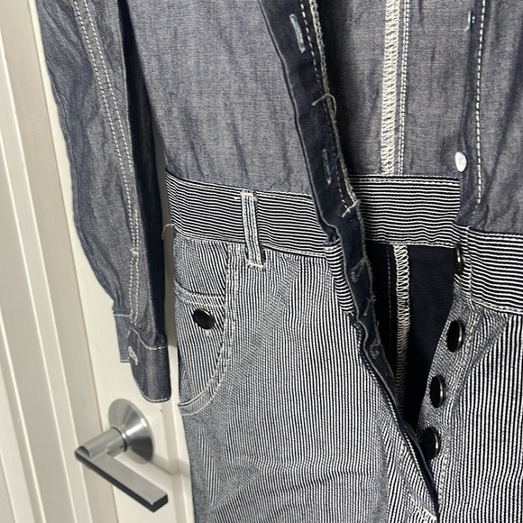 DENIM JUMPSUIT - Picture 4 of 8